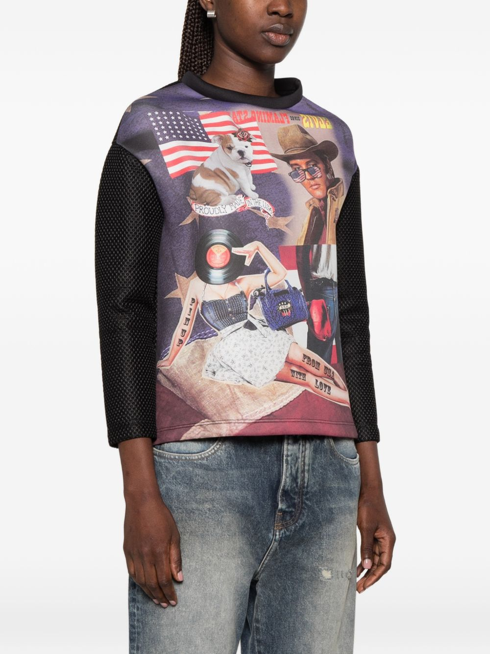 [THE ARTISTYLIST] Sweatshirt SS26 USA SWATER MLT