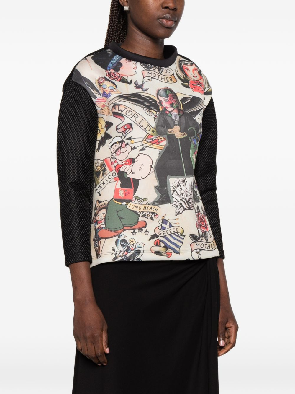 [THE ARTISTYLIST] Sweatshirt SS26 SINGER SWEATER MLT