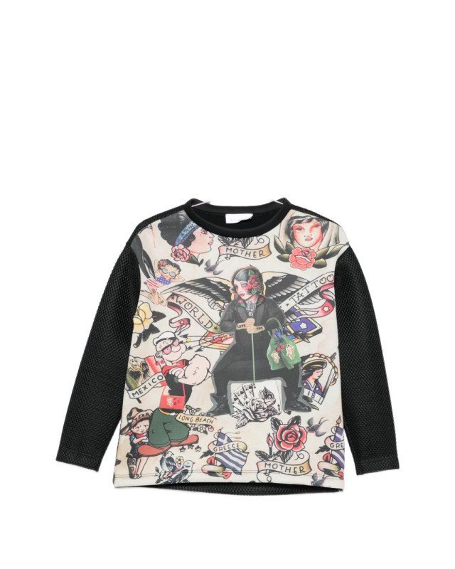 [THE ARTISTYLIST] Sweatshirt SS26 SINGER SWEATER MLT