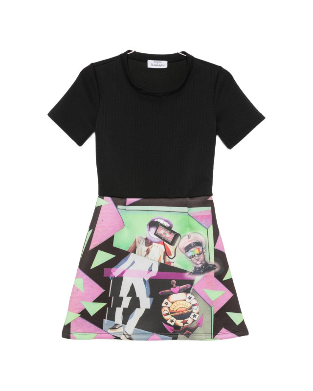[THE ARTISTYLIST] Short sleeve dress SS26 POPSTAR NEW DRESS MLT
