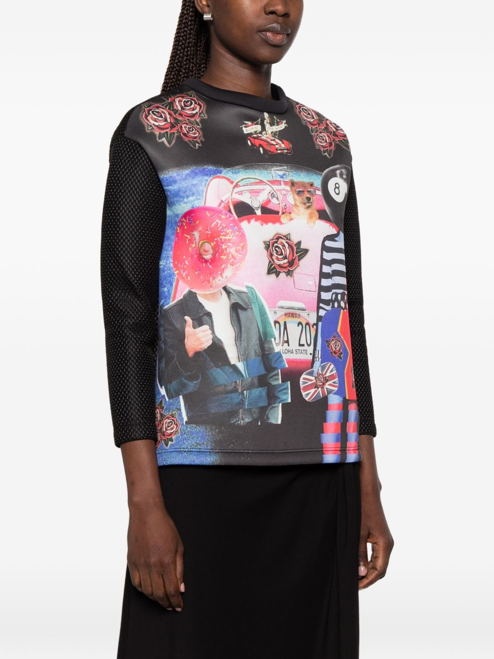 [THE ARTISTYLIST] Sweatshirt SS26 CAR SWEATER MLT