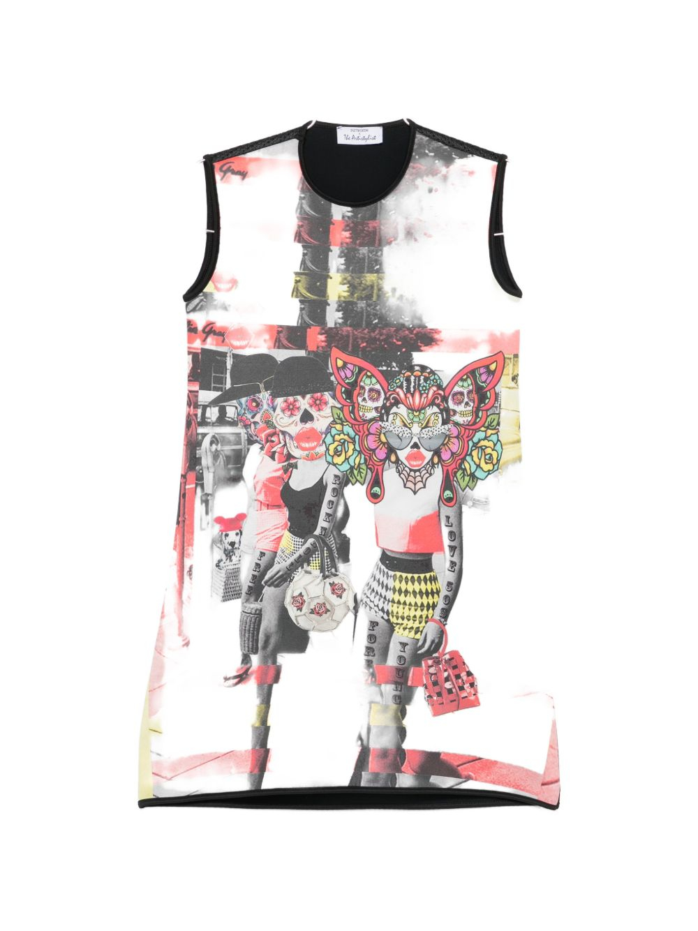 [THE ARTISTYLIST] Sleeveless dress SS26 SKULL LONG DRESS MLT