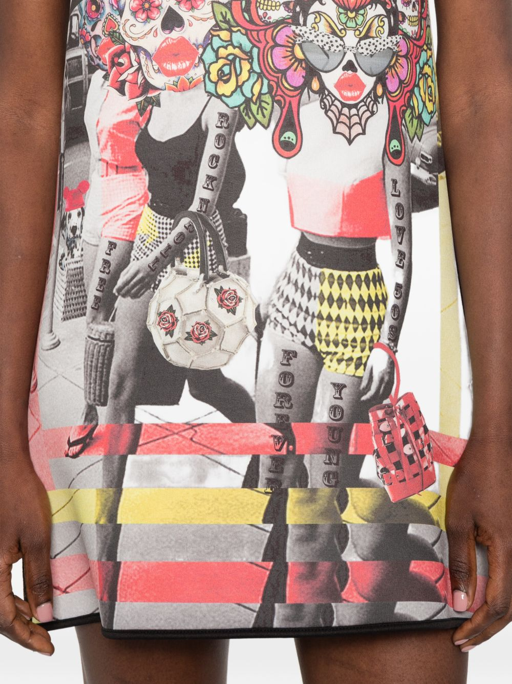 [THE ARTISTYLIST] Sleeveless dress SS26 SKULL LONG DRESS MLT