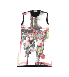 [THE ARTISTYLIST] Sleeveless dress SS26 SKULL LONG DRESS MLT