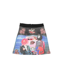 [THE ARTISTYLIST] Mini skirt SS26 CAR SKIRT MLT