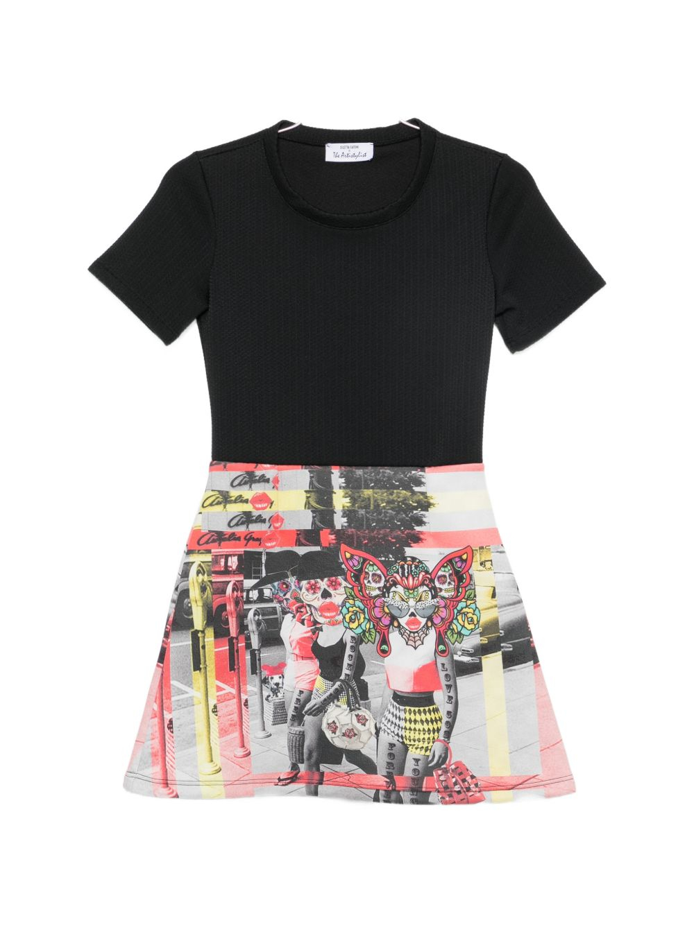 [THE ARTISTYLIST] Short sleeve dress SS26 SKULL NEW DRESS MLT