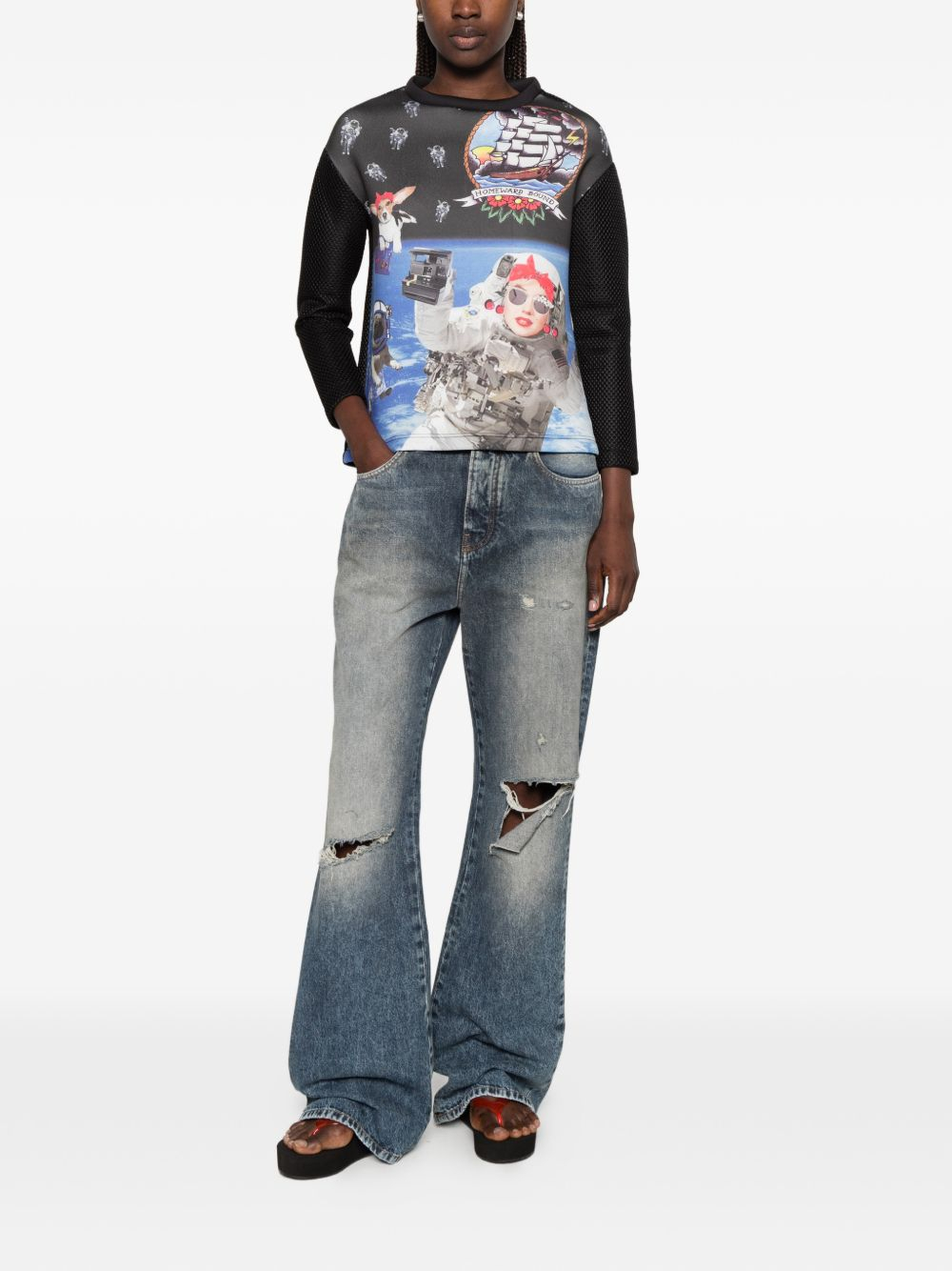 [THE ARTISTYLIST] Sweatshirt SS26 SPACE SWEATER MLT