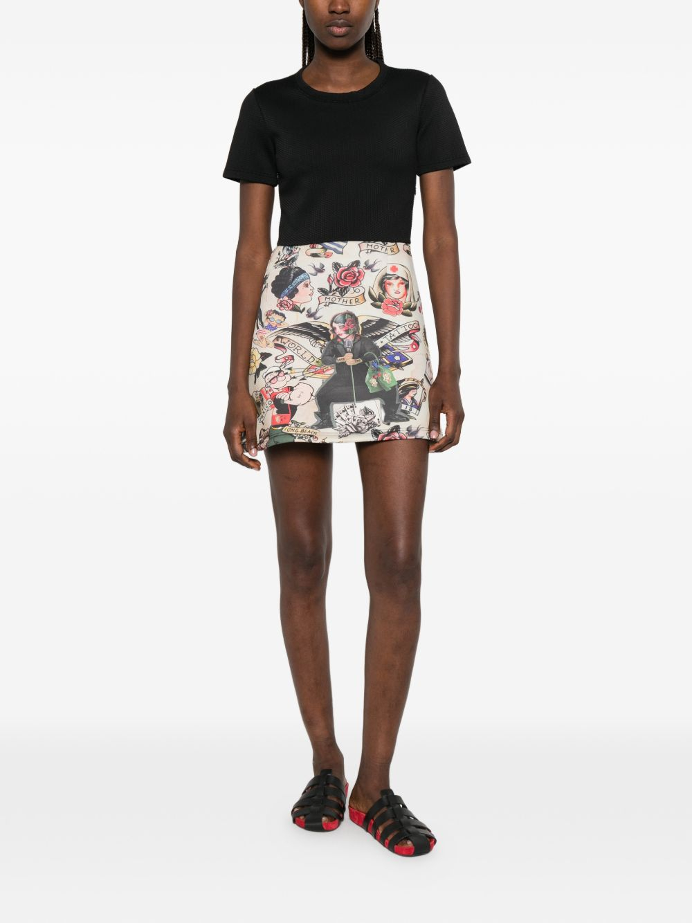 [THE ARTISTYLIST] Short sleeve dress SS26 SINGER NEW DRESS MLT