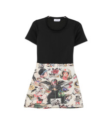 [THE ARTISTYLIST] Short sleeve dress SS26 SINGER NEW DRESS MLT