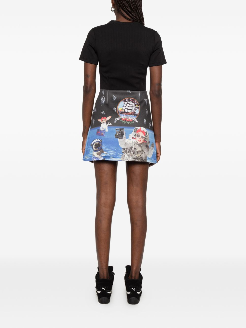 [THE ARTISTYLIST] Short sleeve dress SS26 SPACE NEW DRESS MLT