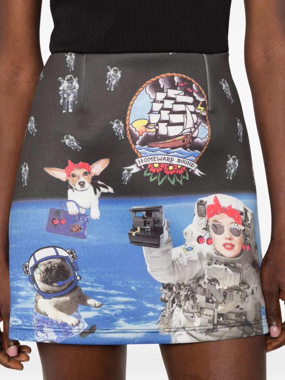 [THE ARTISTYLIST] Short sleeve dress SS26 SPACE NEW DRESS MLT