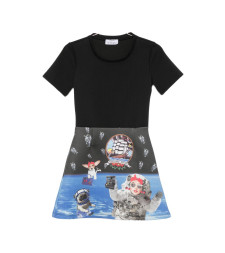 [THE ARTISTYLIST] Short sleeve dress SS26 SPACE NEW DRESS MLT