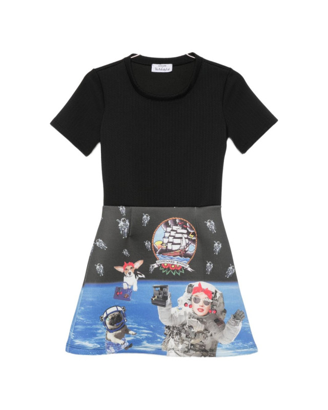 [THE ARTISTYLIST] Short sleeve dress SS26 SPACE NEW DRESS MLT