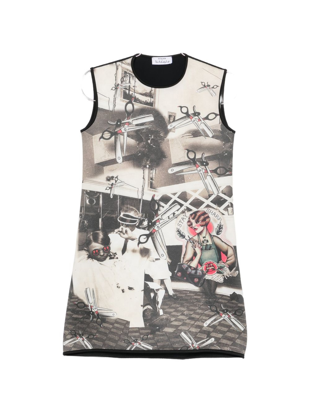 [THE ARTISTYLIST] Sleeveless dress SS26 BARBER LONG DRESS MLT