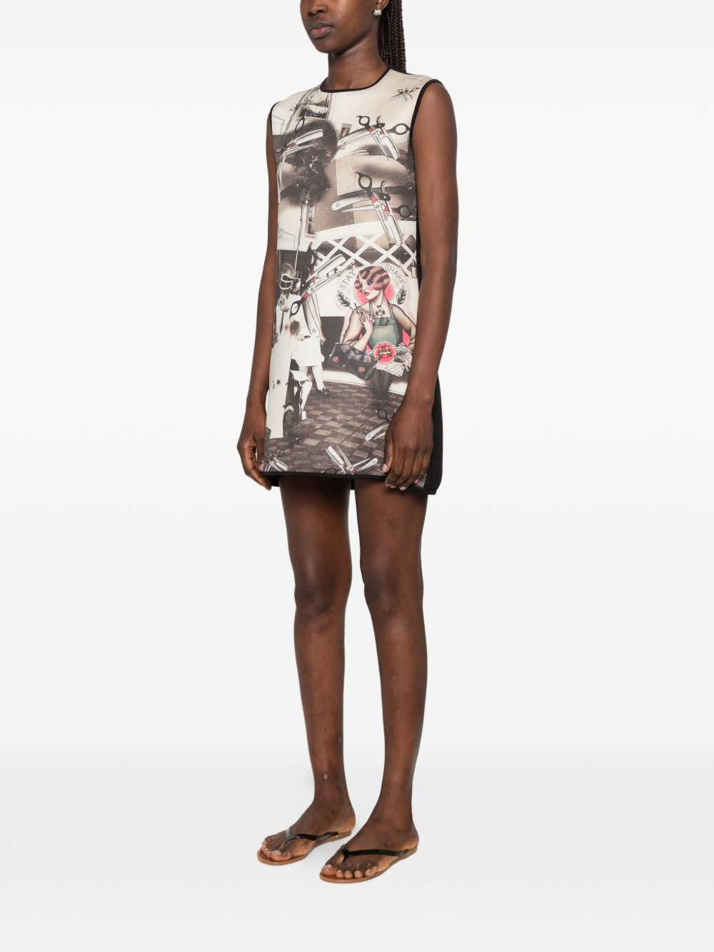 [THE ARTISTYLIST] Sleeveless dress SS26 BARBER LONG DRESS MLT