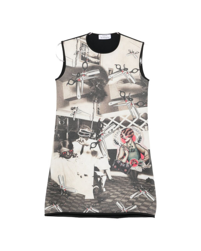 [THE ARTISTYLIST] Sleeveless dress SS26 BARBER LONG DRESS MLT