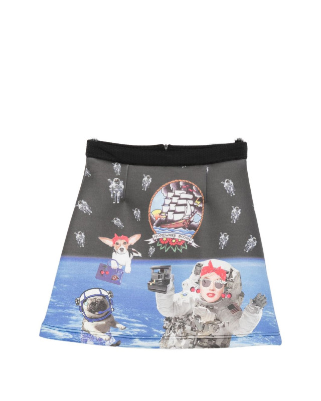 [THE ARTISTYLIST] Mini skirt SS26 SPACE SKIRT MLT