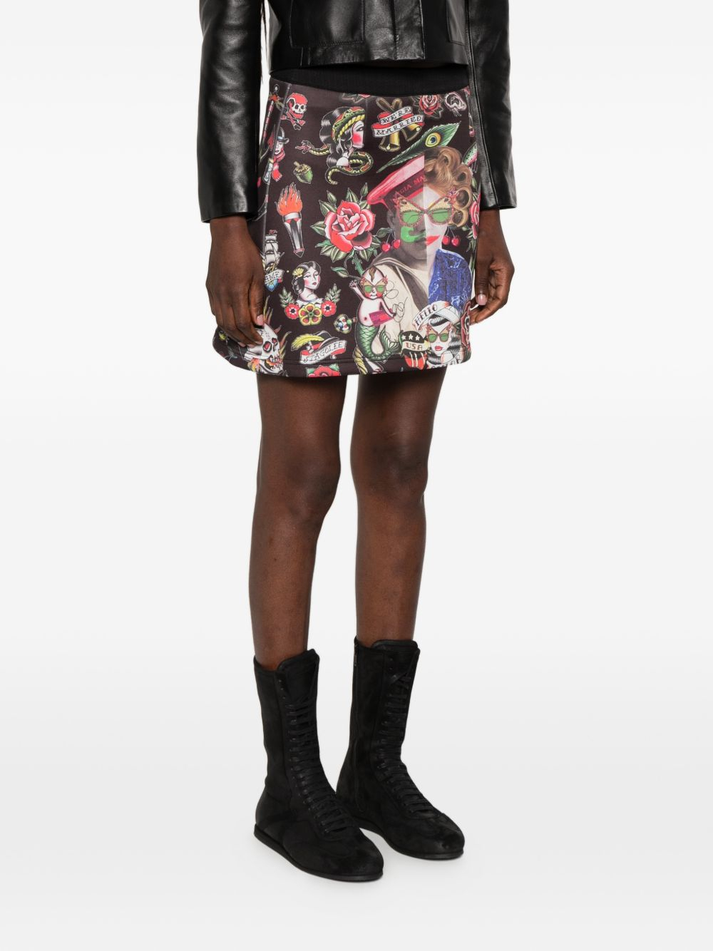 [THE ARTISTYLIST] Mini skirt SS26 OLD SCHOOL SKIRT MLT
