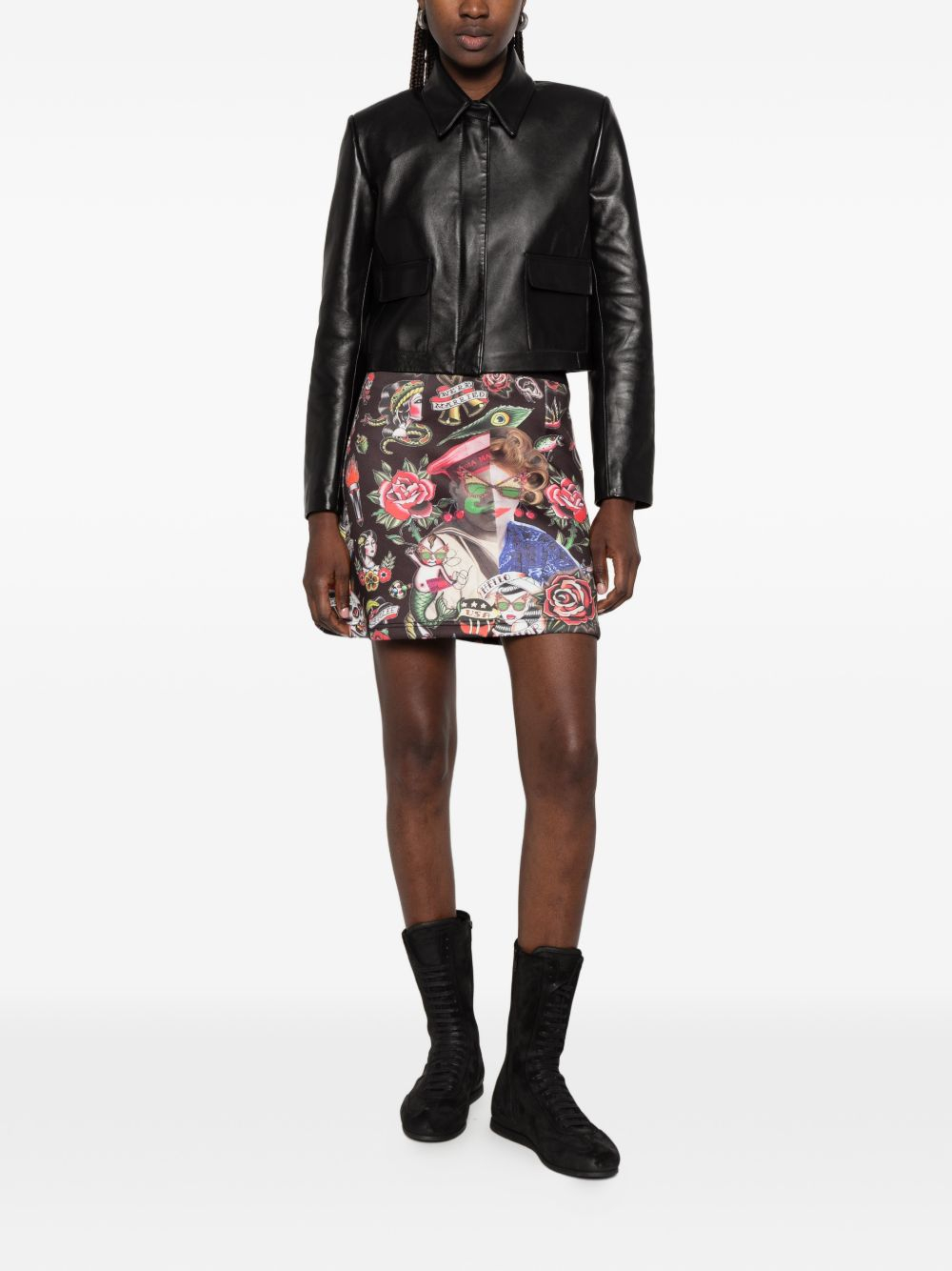 [THE ARTISTYLIST] Mini skirt SS26 OLD SCHOOL SKIRT MLT