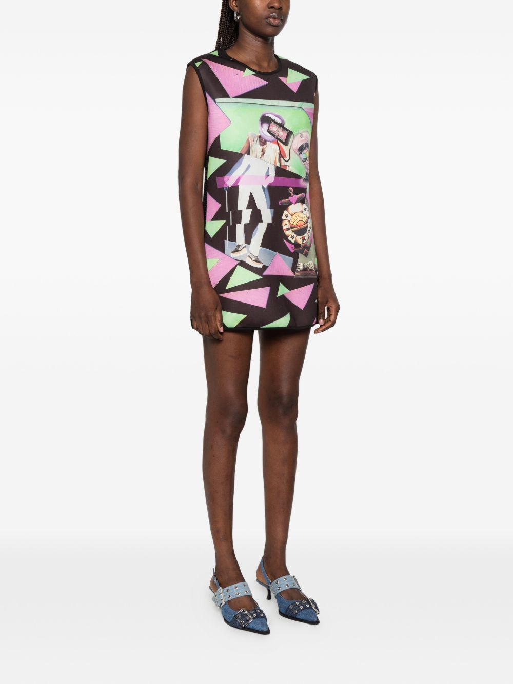 [THE ARTISTYLIST] Sleeveless dress SS26 POPSTAR LONG DRESS MLT