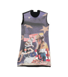 [THE ARTISTYLIST] Sleeveless dress SS26 USA LONG DRESS MLT