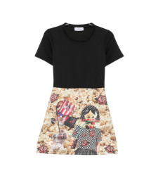 [THE ARTISTYLIST] Short sleeve dress SS26 POPCORN NEW DRESS MLT