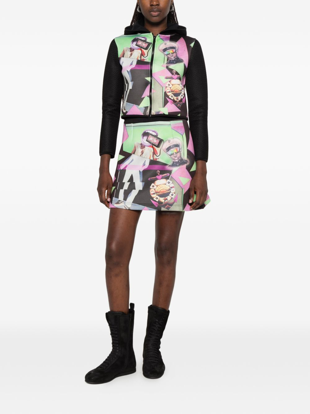 [THE ARTISTYLIST] Mini skirt SS26 POPSTAR SKIRT MLT