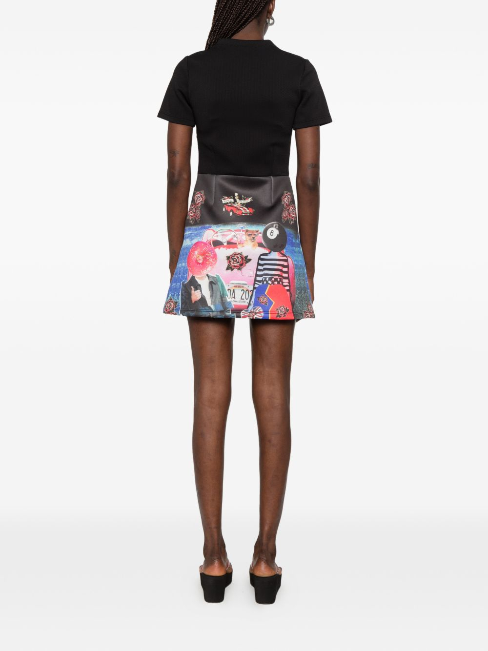[THE ARTISTYLIST] Short sleeve dress SS26 CAR NEW DRESS MLT