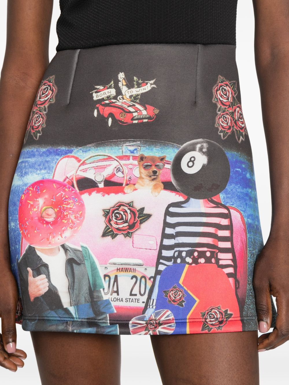 [THE ARTISTYLIST] Short sleeve dress SS26 CAR NEW DRESS MLT