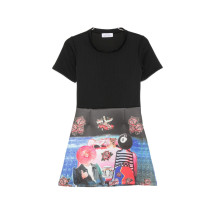 [THE ARTISTYLIST] Short sleeve dress SS26 CAR NEW DRESS MLT