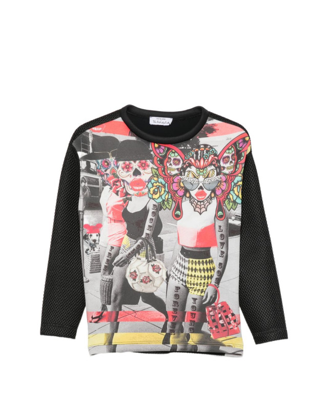 [THE ARTISTYLIST] Sweatshirt SS26 SKULL SWEATER MLT
