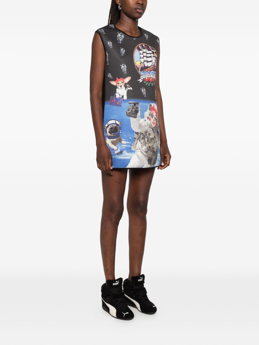 [THE ARTISTYLIST] Sleeveless dress SS26 SPACE LONG DRESS MLT