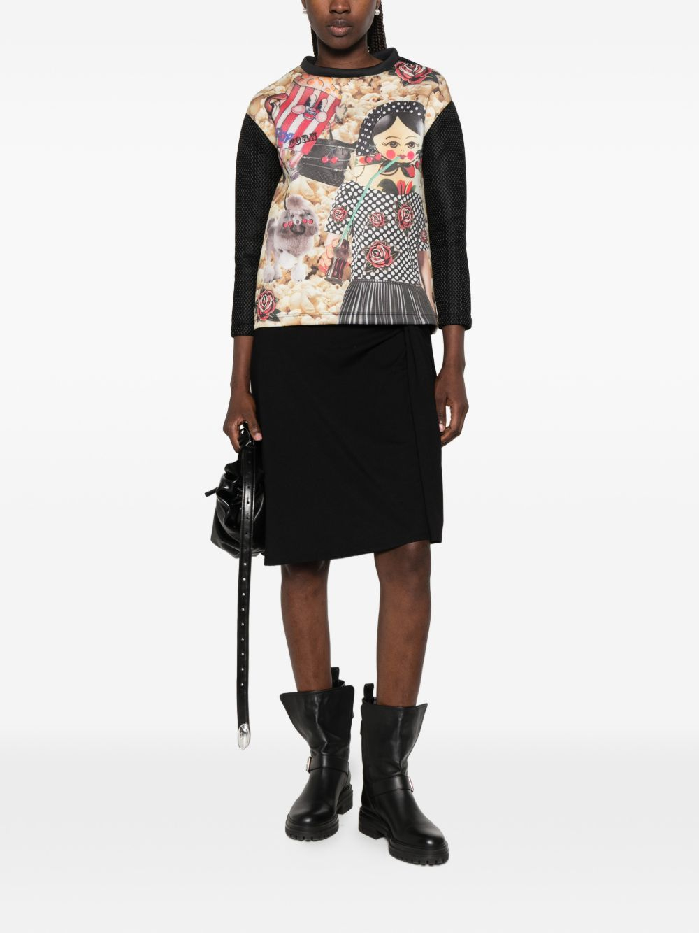 [THE ARTISTYLIST] Sweatshirt SS26 POPCORN SWEATER MLT