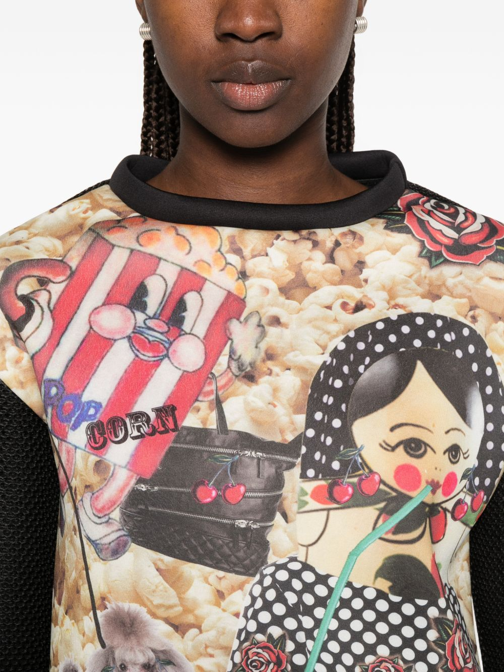 [THE ARTISTYLIST] Sweatshirt SS26 POPCORN SWEATER MLT
