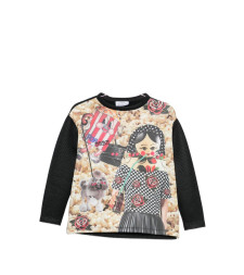 [THE ARTISTYLIST] Sweatshirt SS26 POPCORN SWEATER MLT