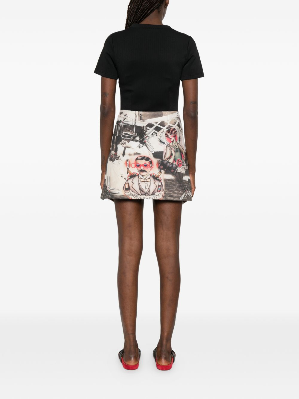 [THE ARTISTYLIST] Short sleeve dress SS26 BARBER NEW DRESS MLT