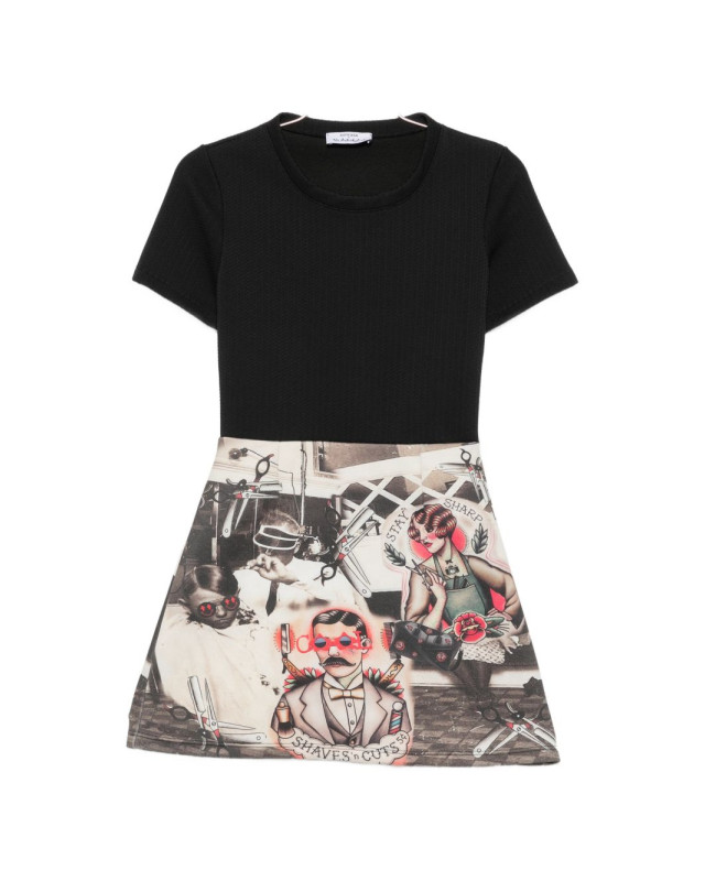 [THE ARTISTYLIST] Short sleeve dress SS26 BARBER NEW DRESS MLT