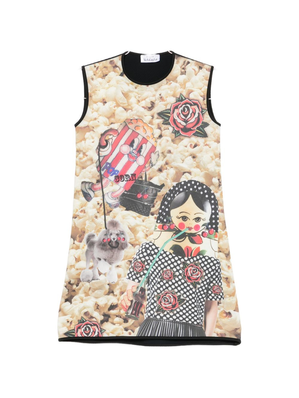 [THE ARTISTYLIST] Sleeveless dress SS26 POPCORN LONG DRESSMLT