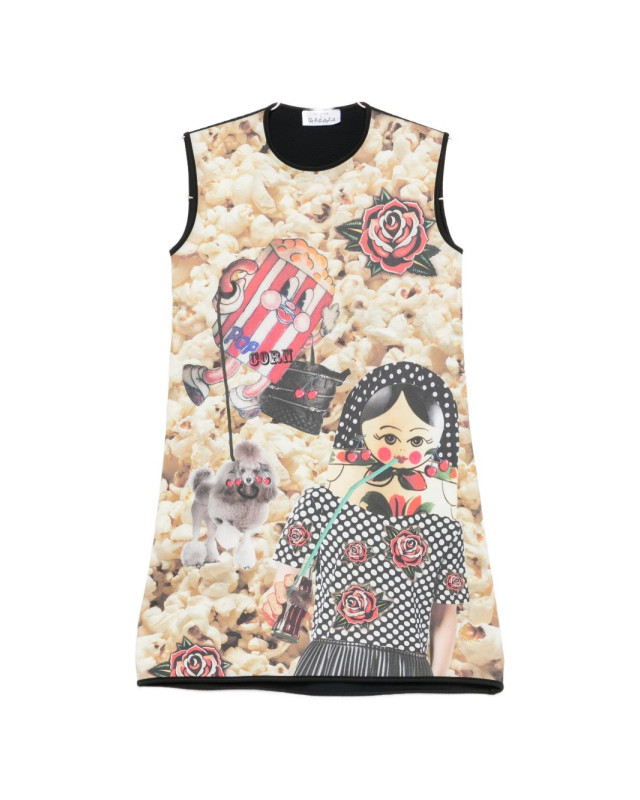 [THE ARTISTYLIST] Sleeveless dress SS26 POPCORN LONG DRESSMLT