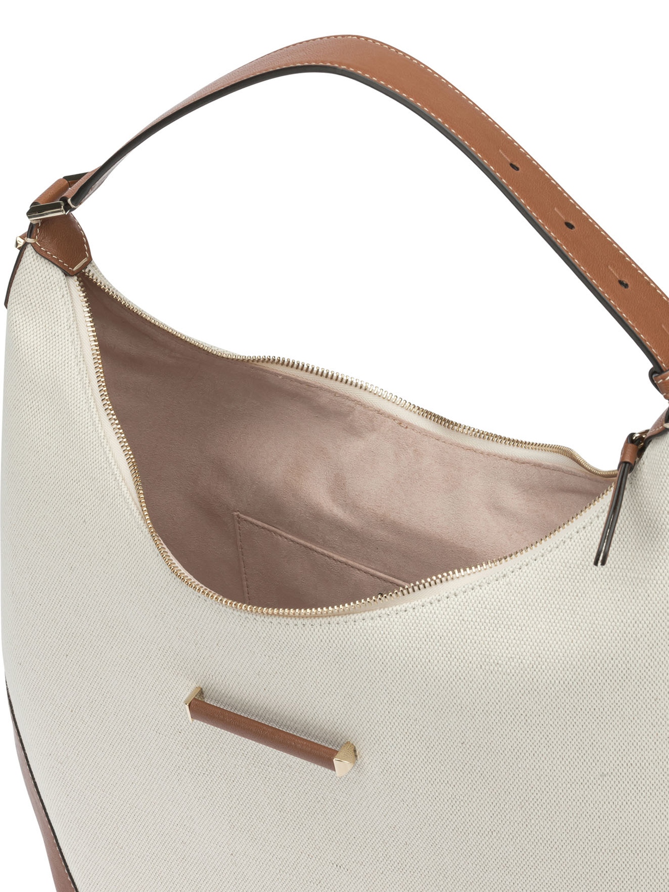 [Jimmy Choo] Shoulder bag FW26 BAR HOBO/MBVNNATURAL/TAN/SHINY GOLD