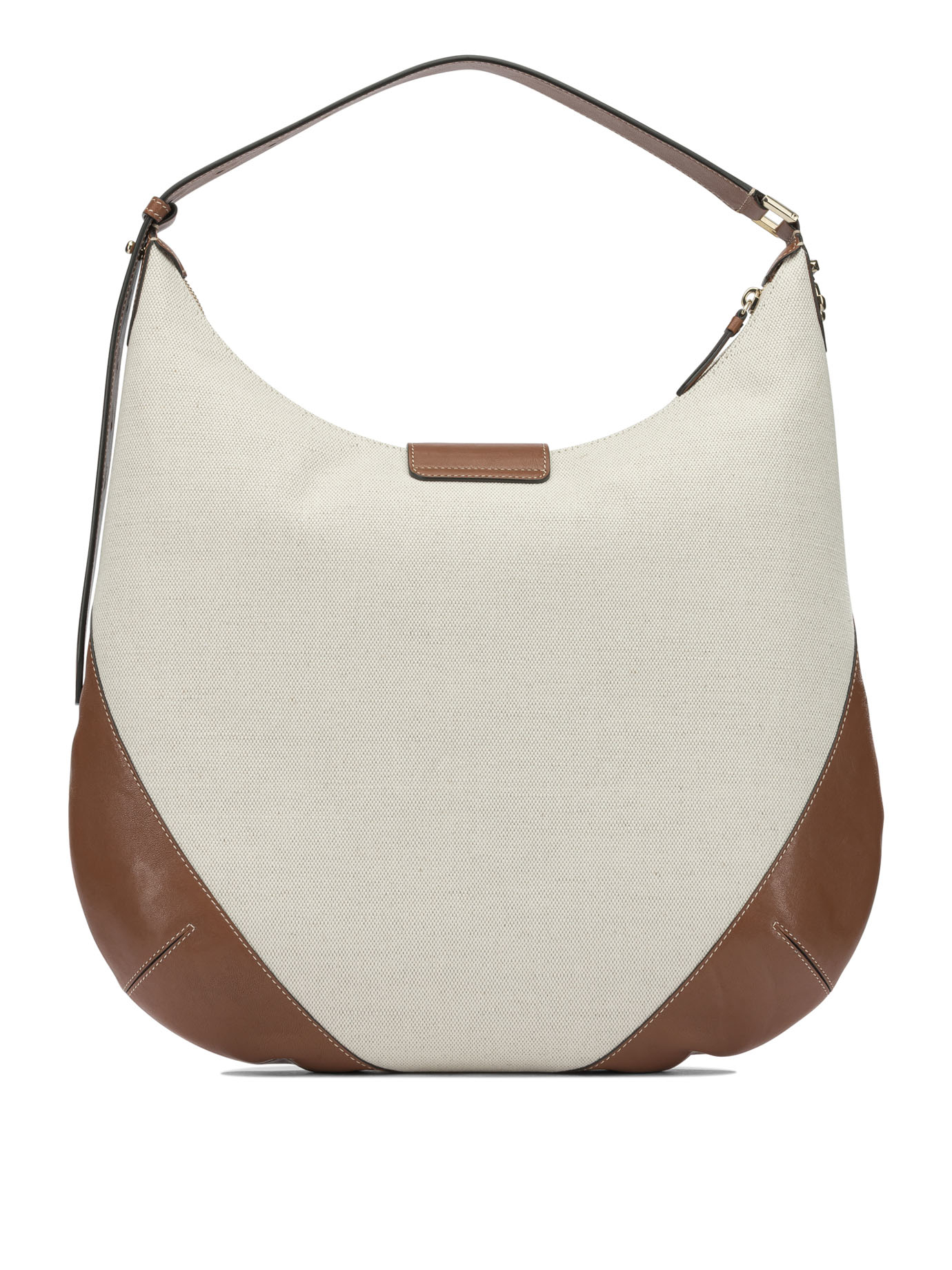 [Jimmy Choo] Shoulder bag FW26 BAR HOBO/MBVNNATURAL/TAN/SHINY GOLD