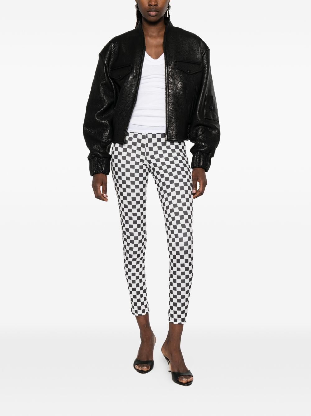 [THE ARTISTYLIST] Trousers SS26 CHECK LEGGINS MLT