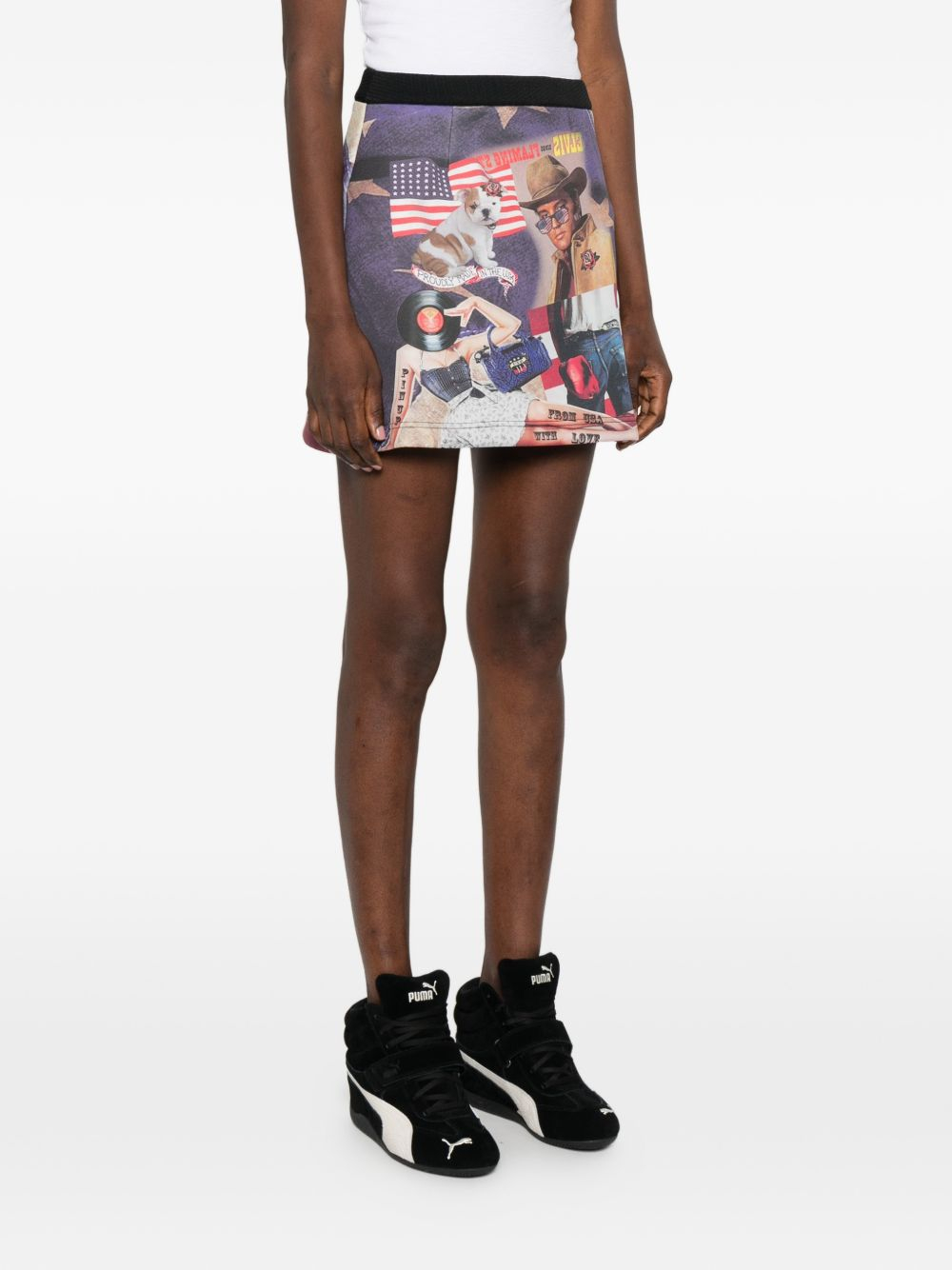 [THE ARTISTYLIST] Mini skirt SS26 USA SKIRT MLT