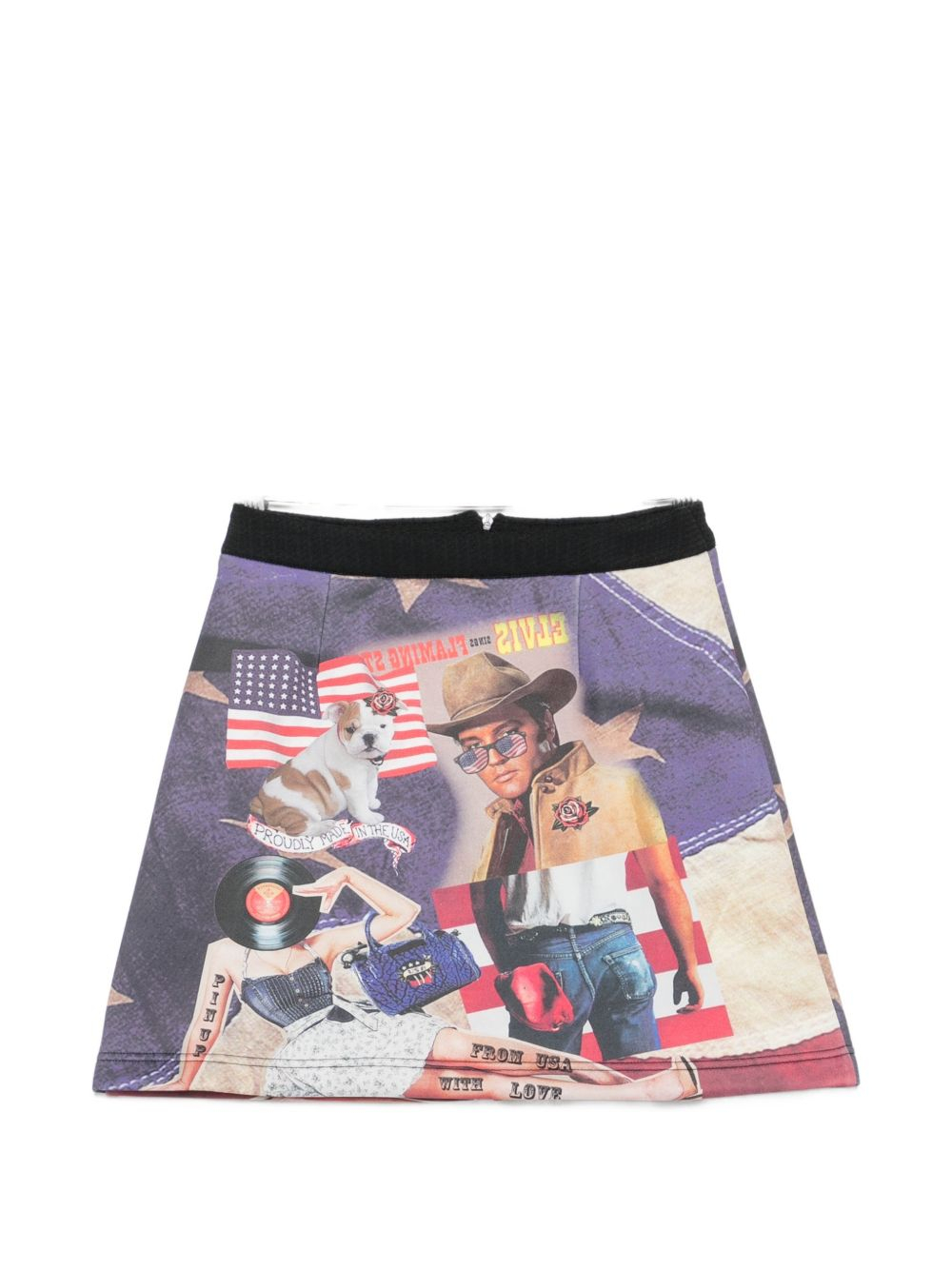 [THE ARTISTYLIST] Mini skirt SS26 USA SKIRT MLT