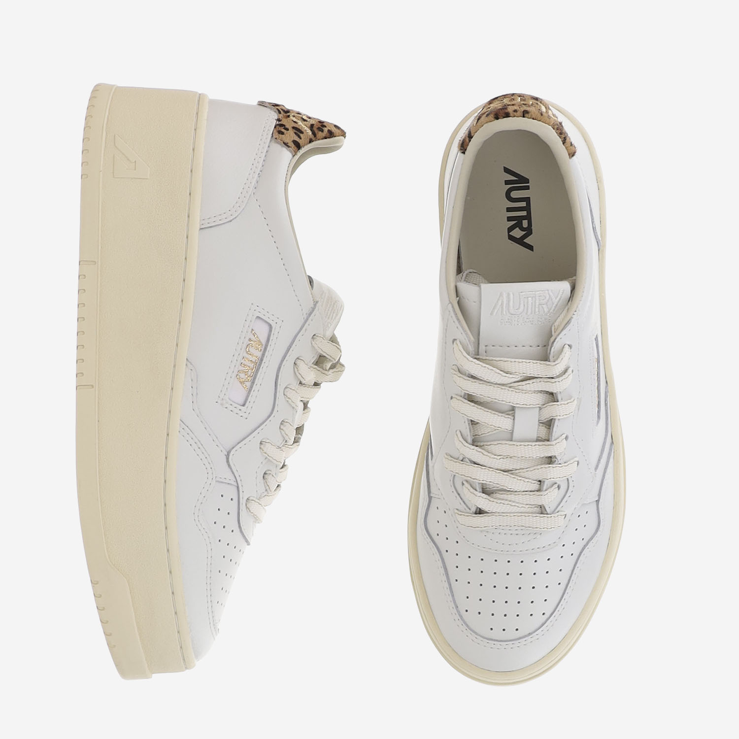 [AUTRY] Sneakers FW26 PTLWVO01LEATPONYSP WHTLEOP