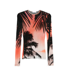 [RABANNE] T-shirts Long Sleeve SS26 26EJTO182VI0316 V914