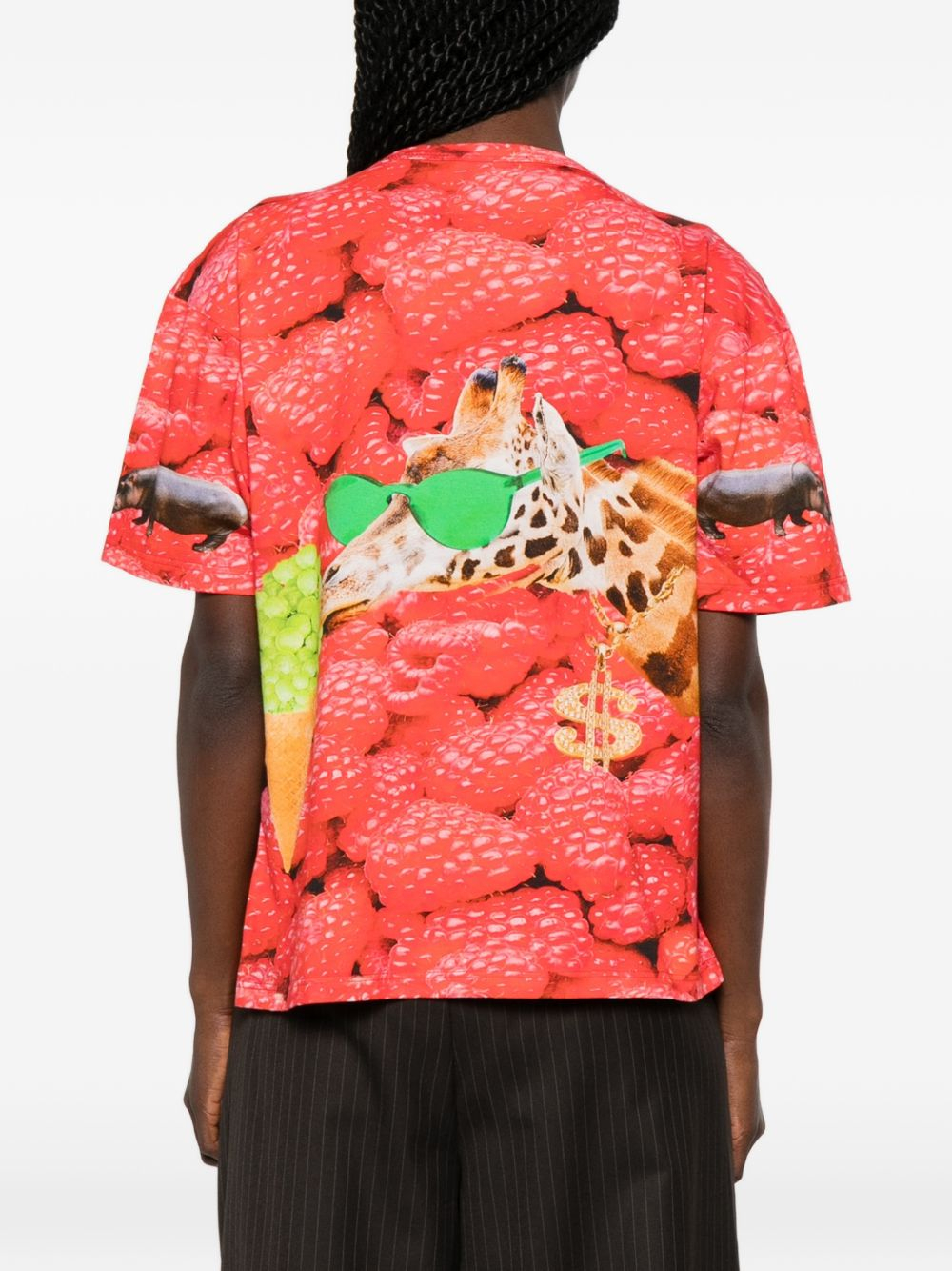 [THE ARTISTYLIST] T-shirts Short Sleeve SS26 RUSBERRY TSHIRT COTTON MLT