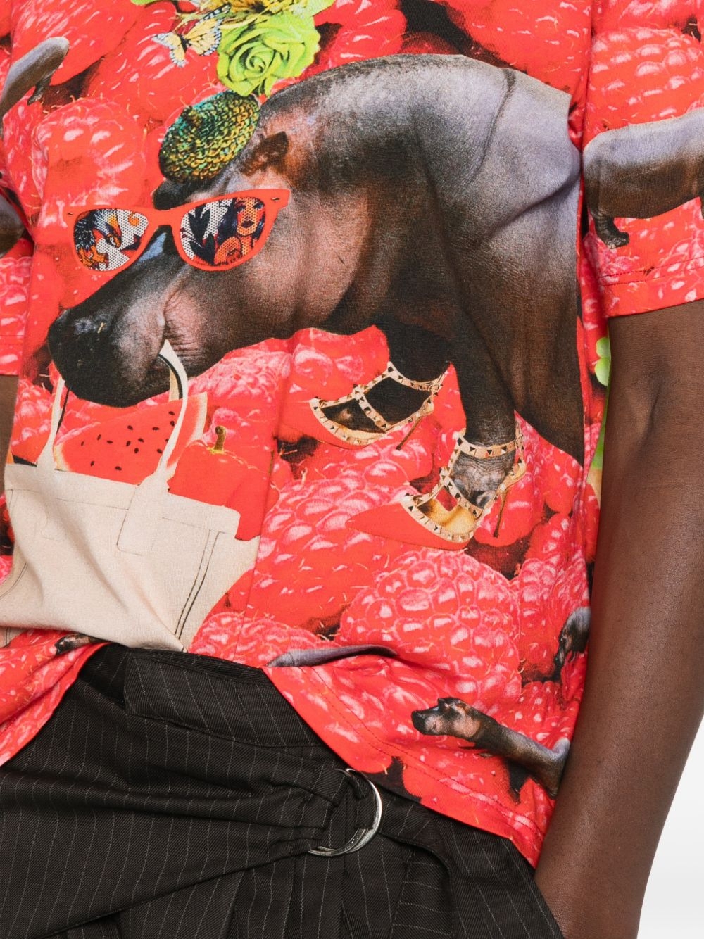 [THE ARTISTYLIST] T-shirts Short Sleeve SS26 RUSBERRY TSHIRT COTTON MLT