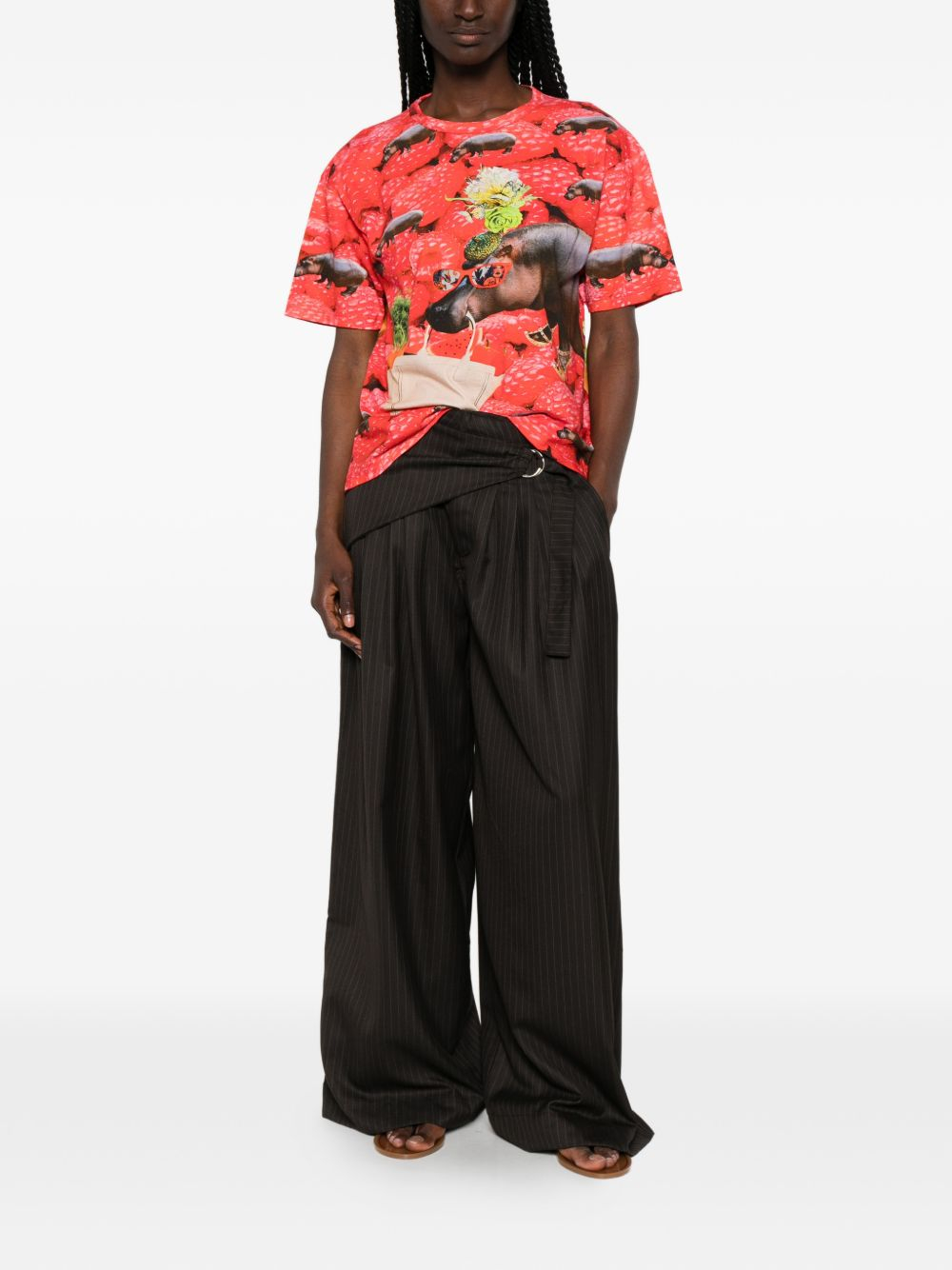[THE ARTISTYLIST] T-shirts Short Sleeve SS26 RUSBERRY TSHIRT COTTON MLT