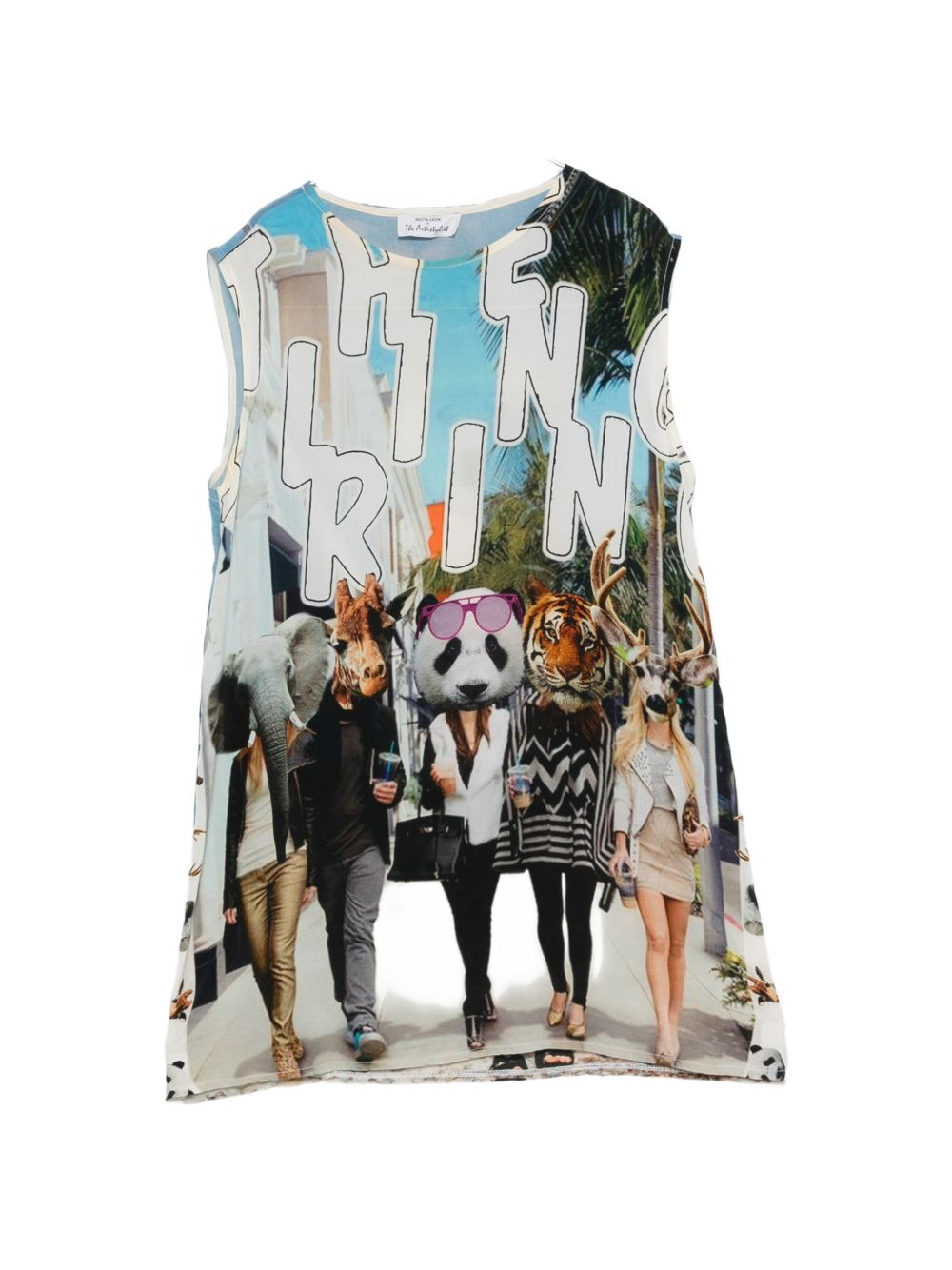 [THE ARTISTYLIST] T-shirts Sleeveless SS26 SUMMER TOP TOP MLT